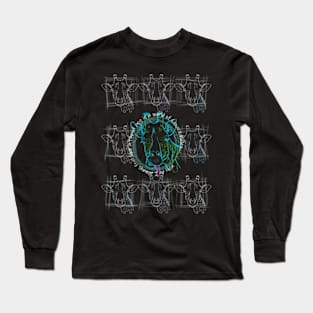 Round Peg In A Square Hole Long Sleeve T-Shirt